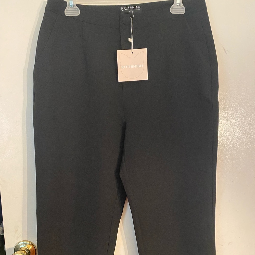 Kittenish dressy pants or slacks